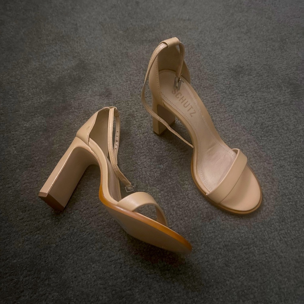 Schutz Nude Heels